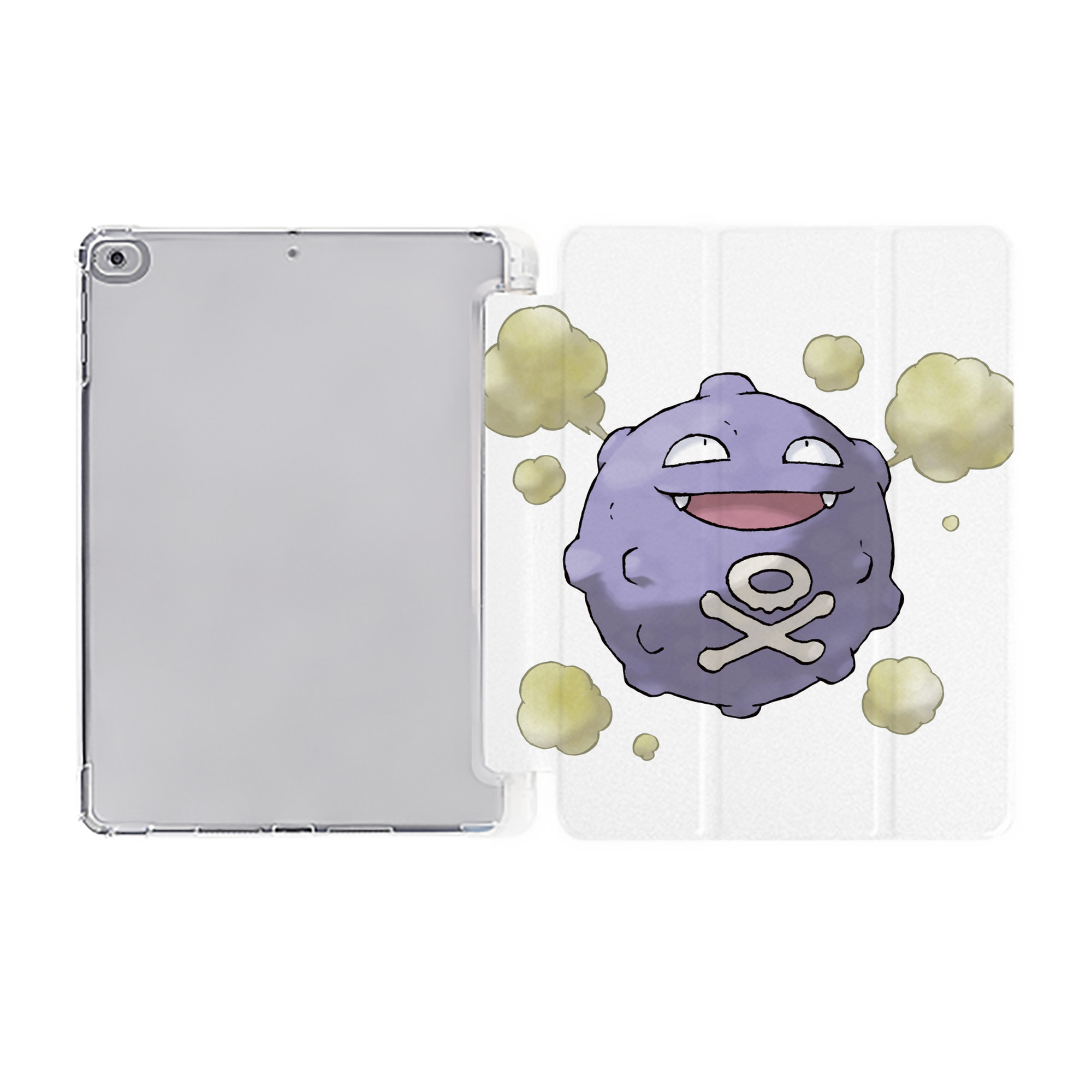 （画像用） ポケットモンスター Pokémon IPad ケース ペン収納付き 三つ折りスタンド PUレザー×シリコン 対応機種9.5/10.5/10.9インチ